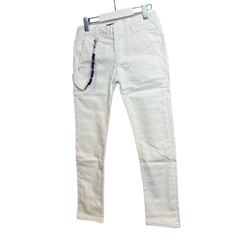 PANTALONE BIANCO - DANIELE ALESSANDRINI